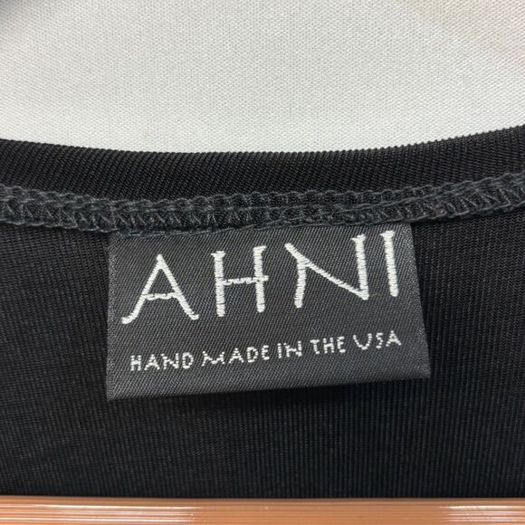 AHNI Women Long Sleeve Blouse Top Shirt Size 1 Acetate Blend C056 -20 - Picture 15 of 16